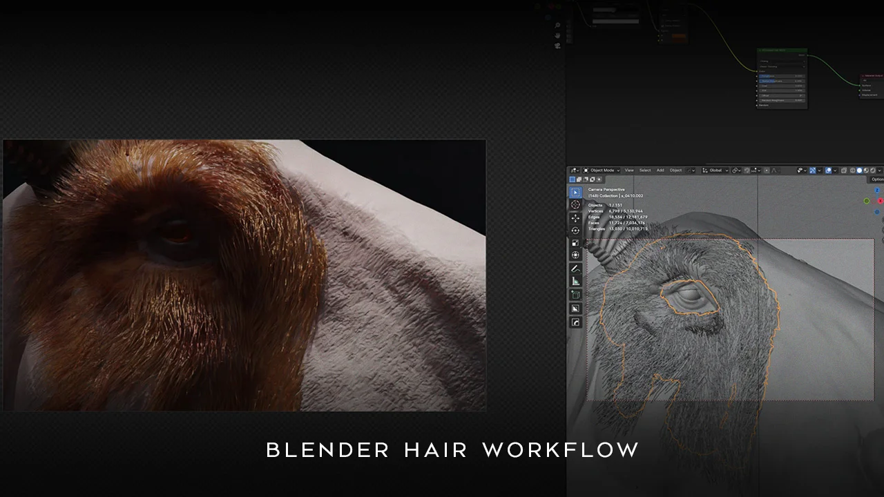Warrior Goat Character Design Pipeline screenshot 4