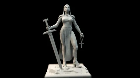 Warrior Nuns - Blender 3d models