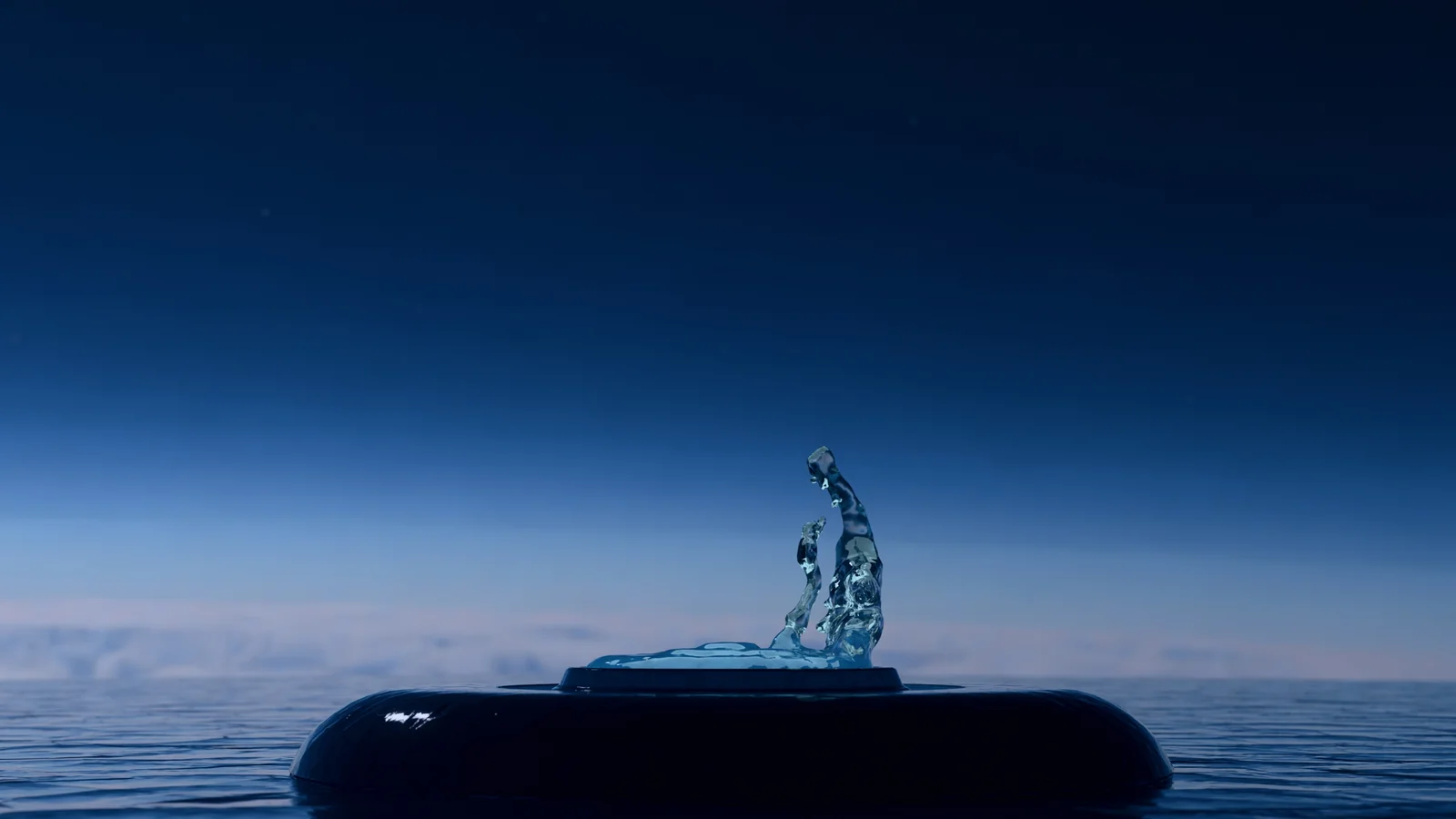 Water Forming a Horse Shape screenshot 2