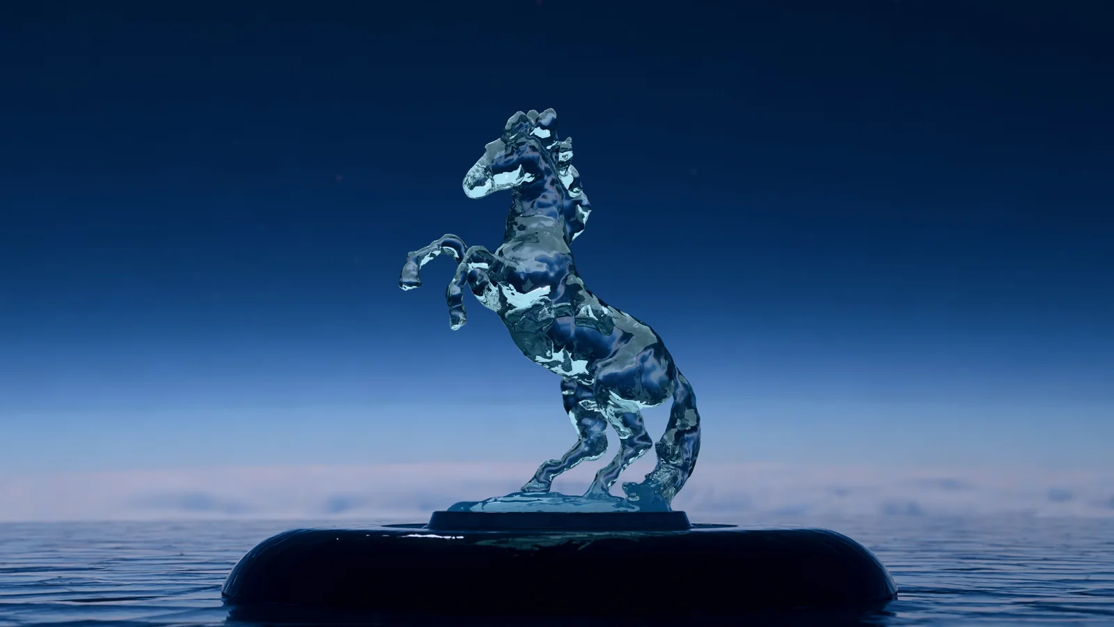 Water Forming a Horse Shape screenshot 4