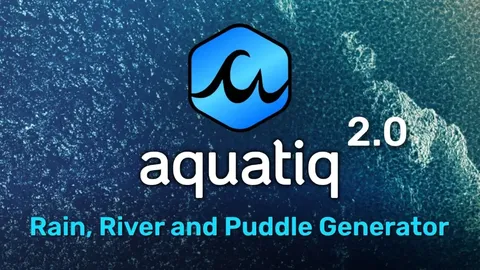 Aquatiq Water Library - Blender 3d models