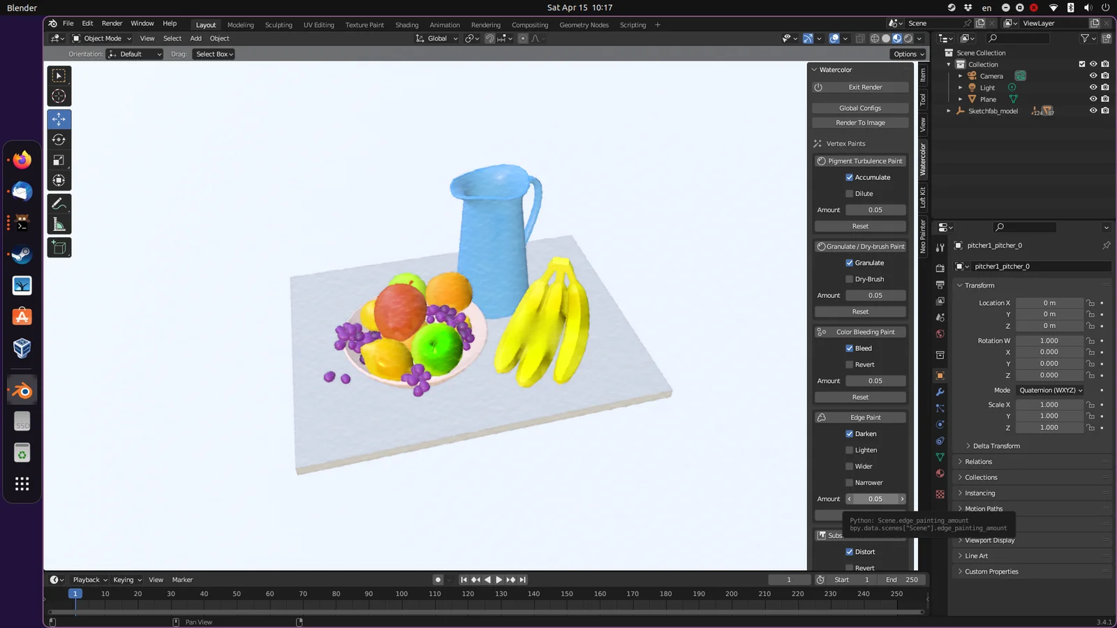 Watercolor Renderer screenshot 7