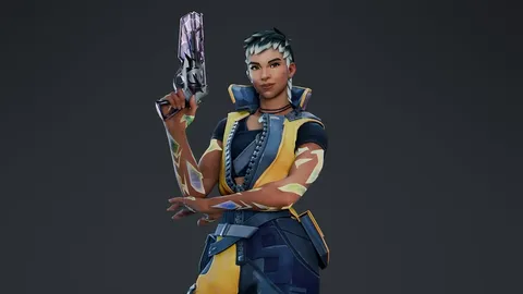 Waylay Valorant Rig - Blender 3d models