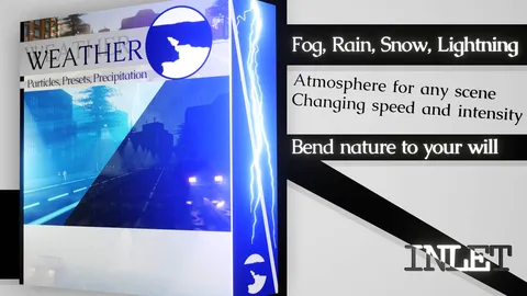 Weather Particles - Blender scenes