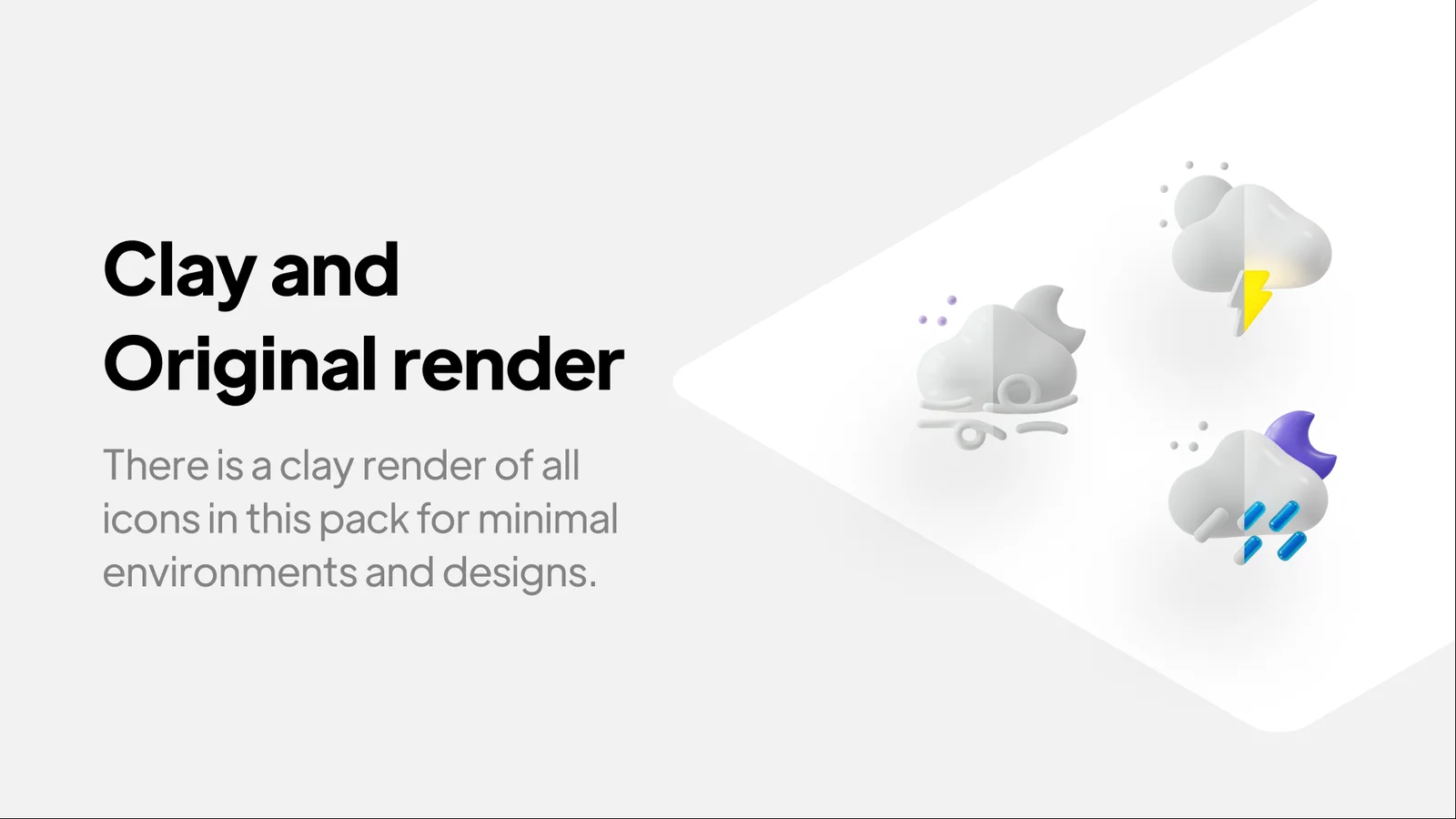 Weatherly 3D Icons screenshot 5