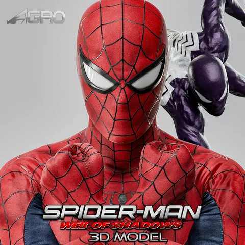 Web of Shadows Spider-Man - Blender 3d models