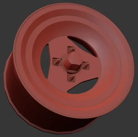 Weds MK1 Wheel - Blender 3d models