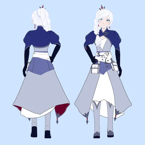Weiss Schnee (RWBY) - Blender 3d models
