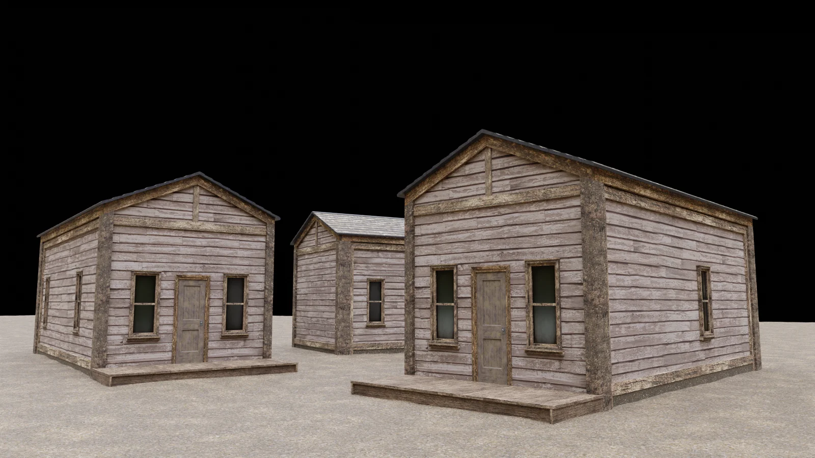 Western Buildings Pack 01 screenshot 2