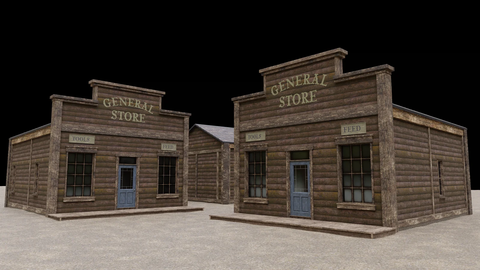 Western Buildings Pack 4 screenshot 6