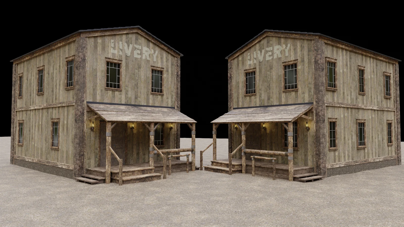 Western Buildings Pack 4 screenshot 7