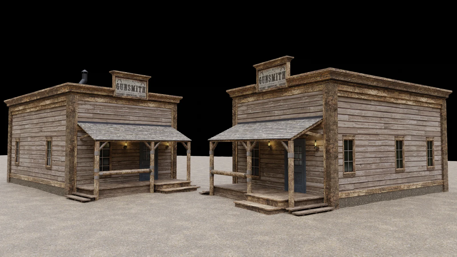 Western Buildings Pack 05 screenshot 2