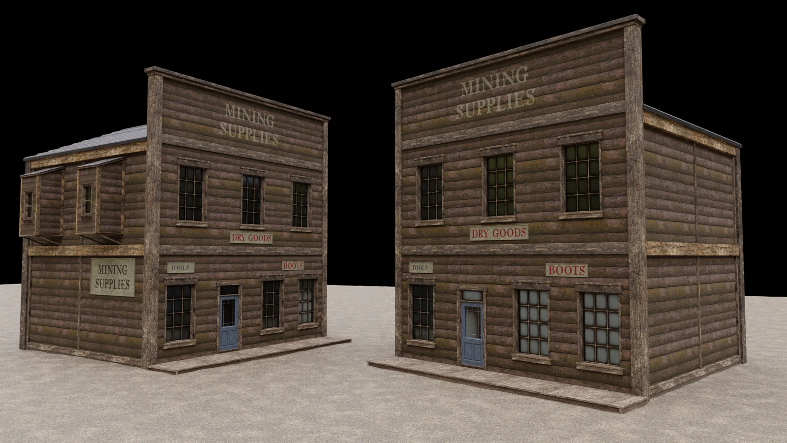 Western Buildings Pack 05 screenshot 4