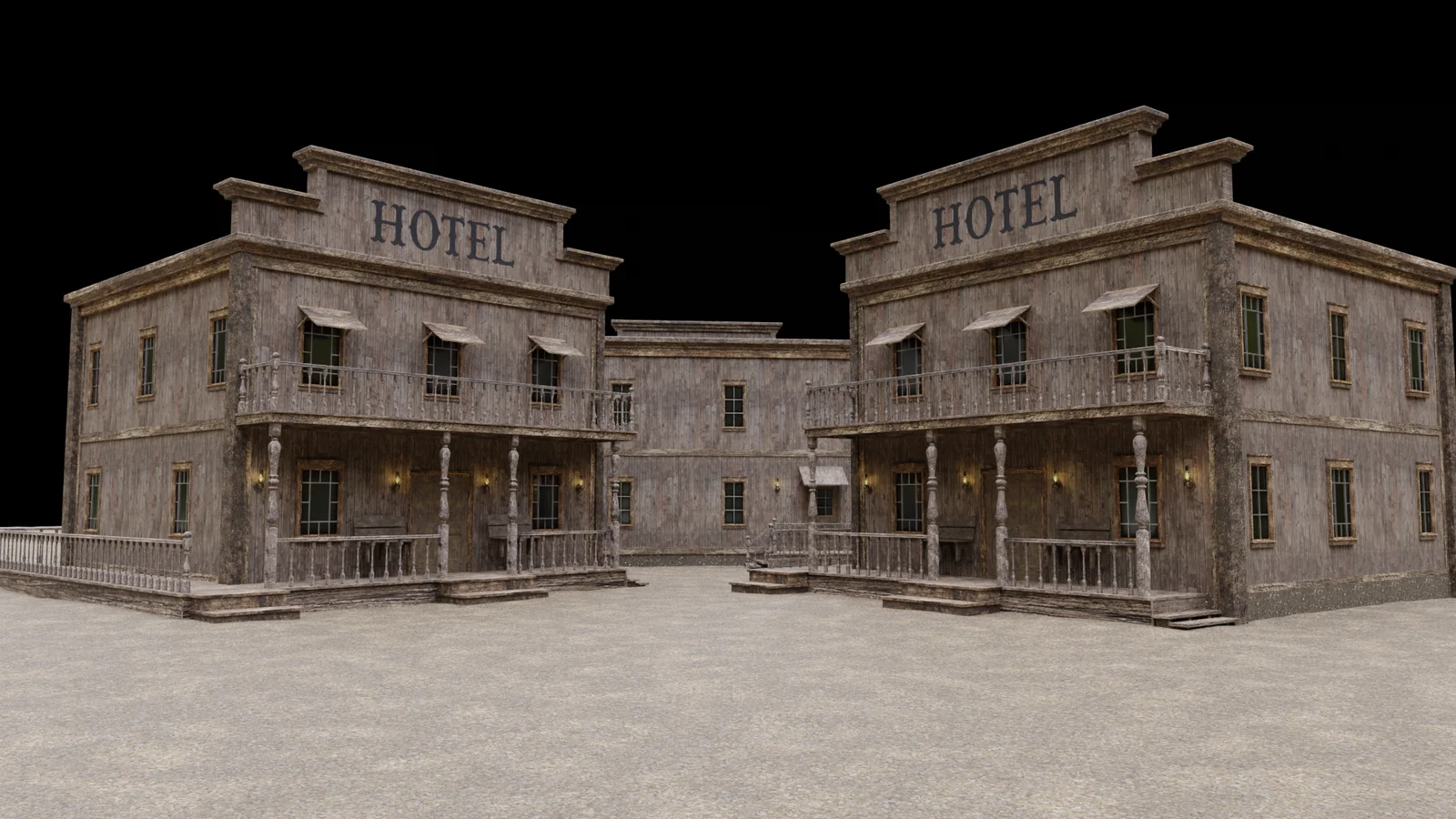 Western Buildings Pack 05 screenshot 6