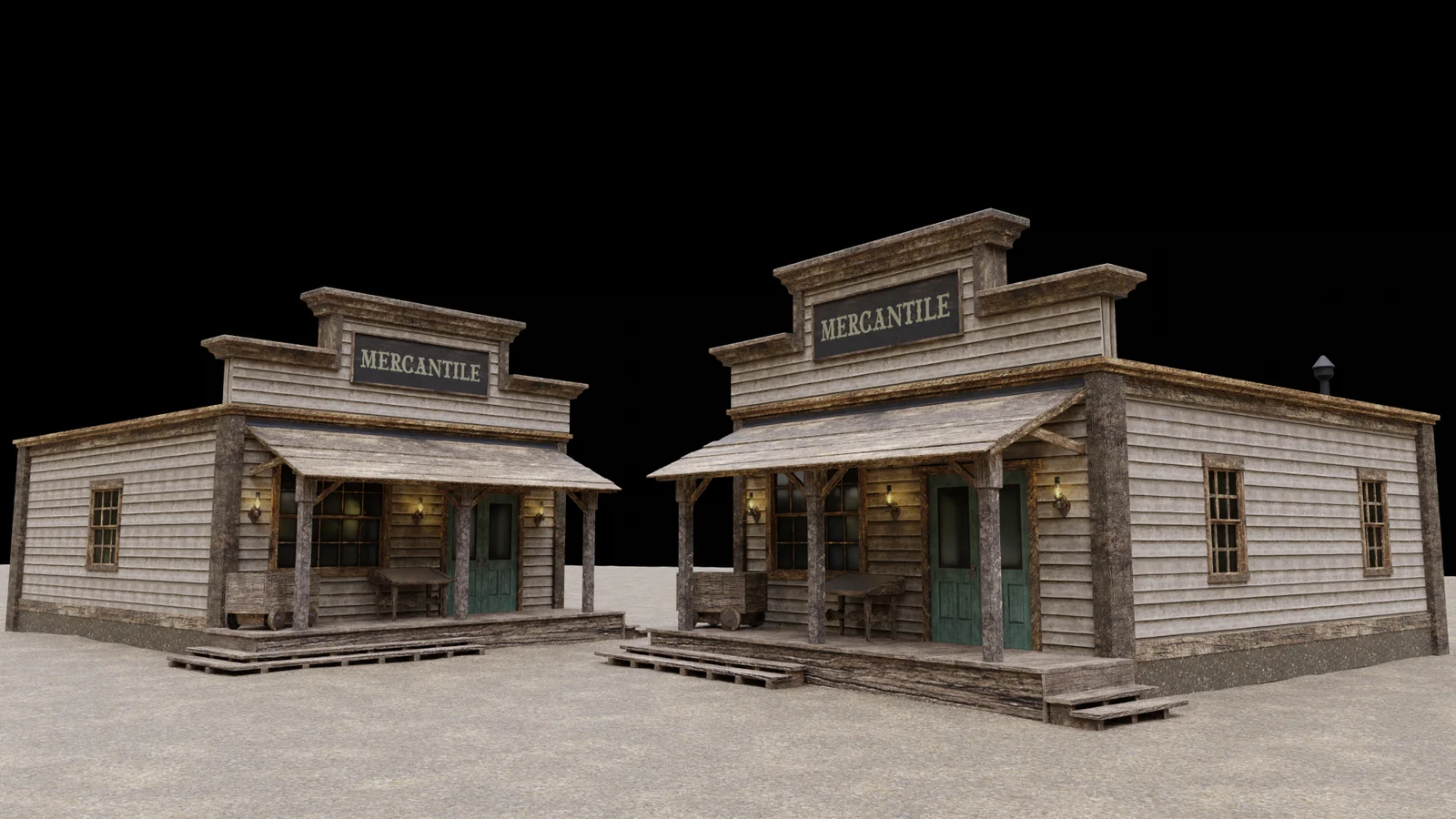 Western Buildings Pack 05 screenshot 7