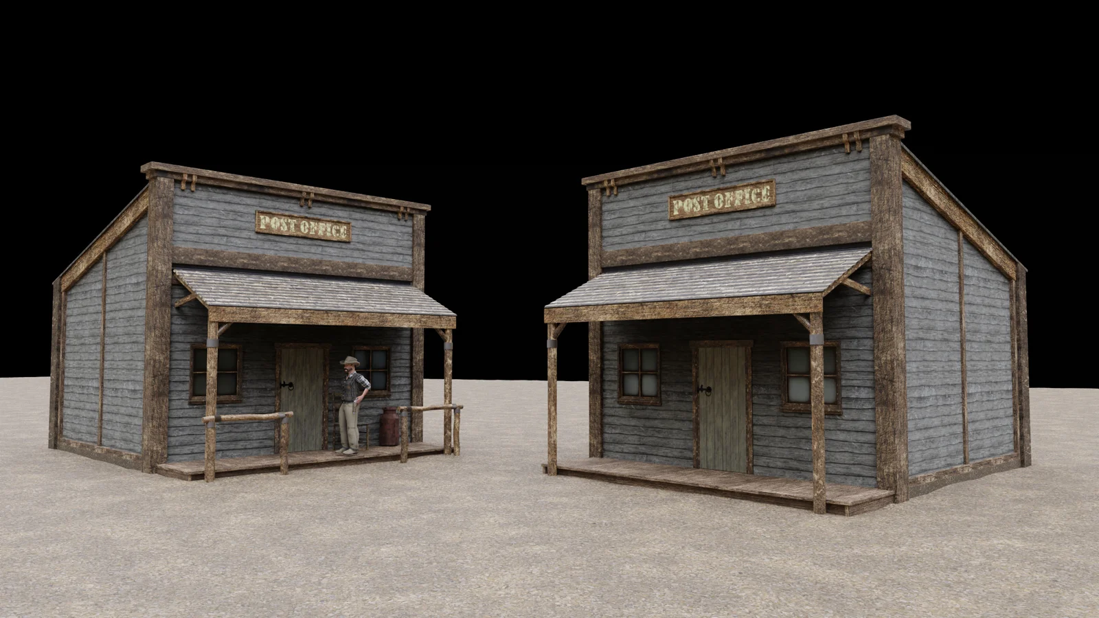 Western Buildings Pack 06 screenshot 2