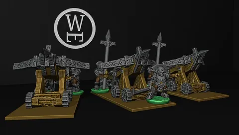 White Hand Khoru-kai Ballista - Blender 3d models