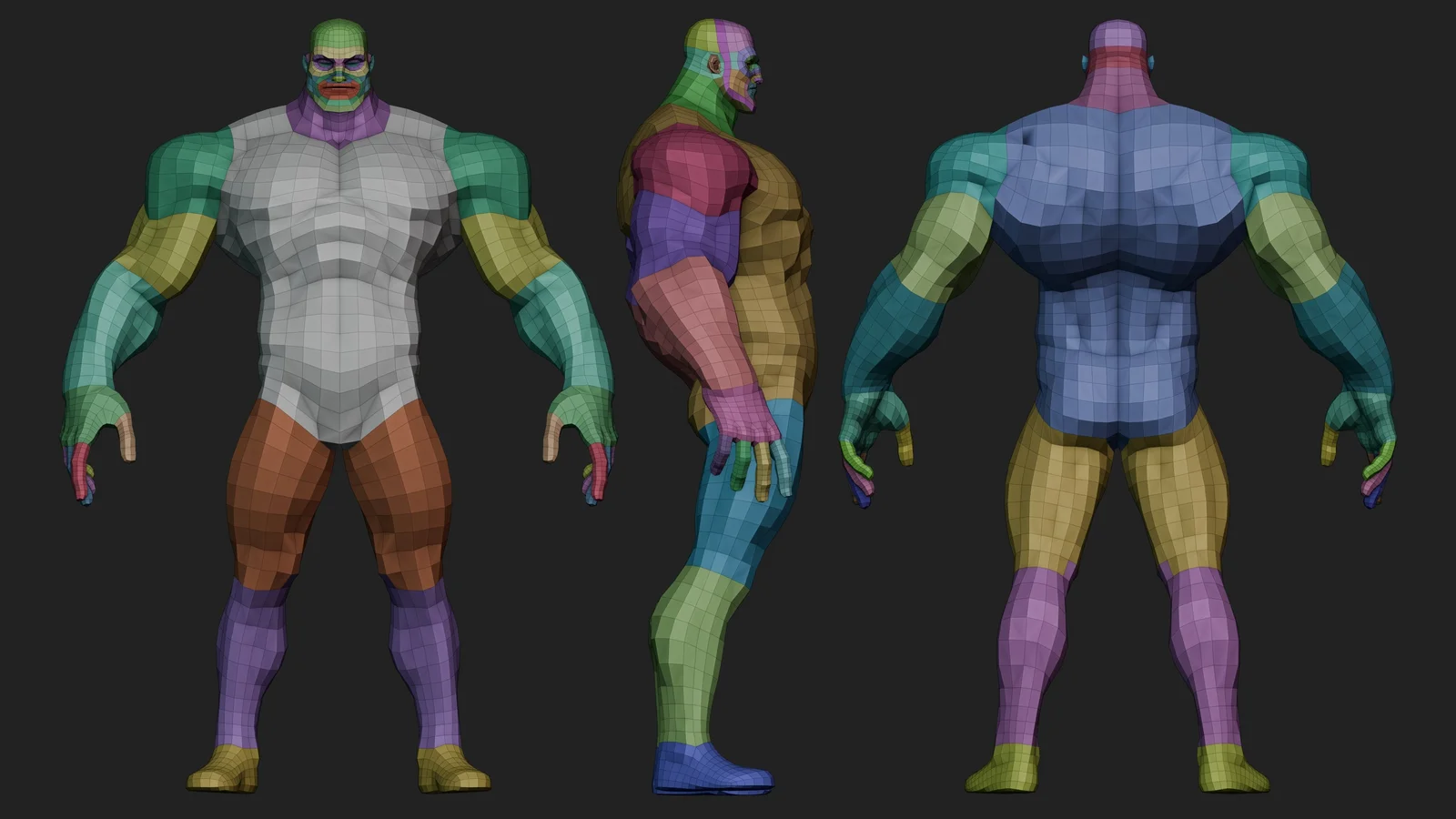 Wide Hero Basemesh screenshot 7