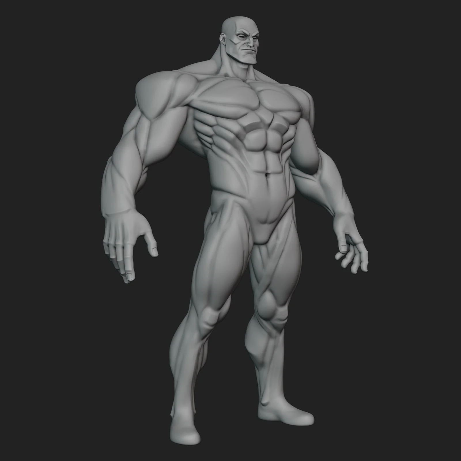 Wide Hero Basemesh screenshot 8