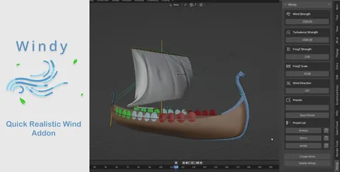 Windy - Blender addons