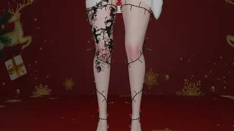 Winter Christmas Lights - Blender 3d models