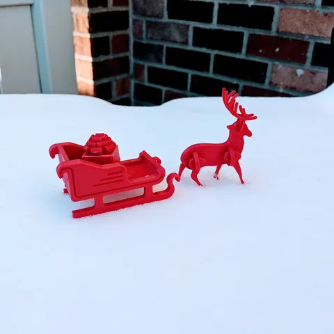 Winter Holiday Kit Card - Blender 3d models