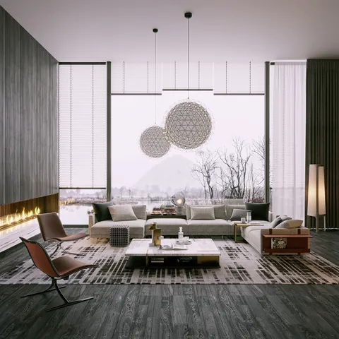 Winter Living - Blender scenes