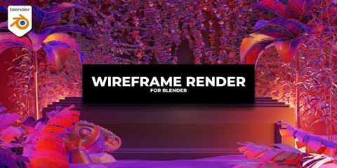 Wireframe Render - Blender addons