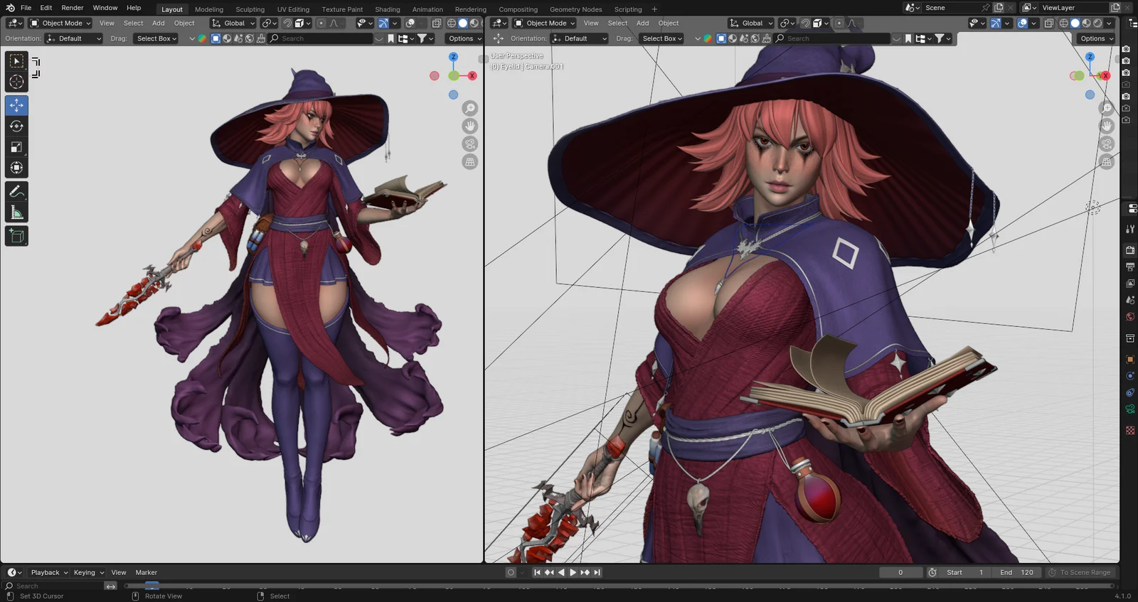 Witcher Character screenshot 2