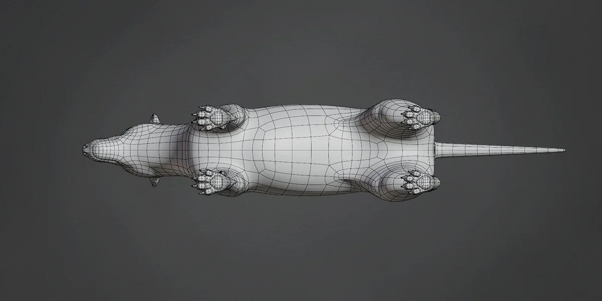 Wolf Base Mesh screenshot 6