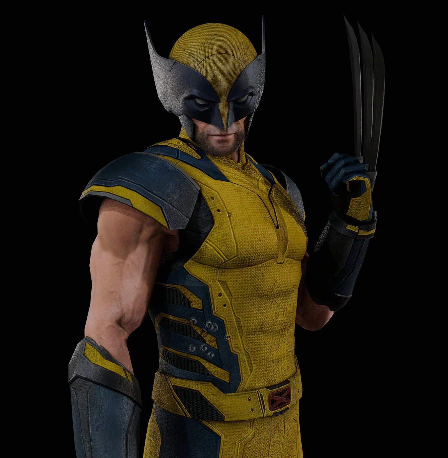 Wolverine Character Model screenshot 3
