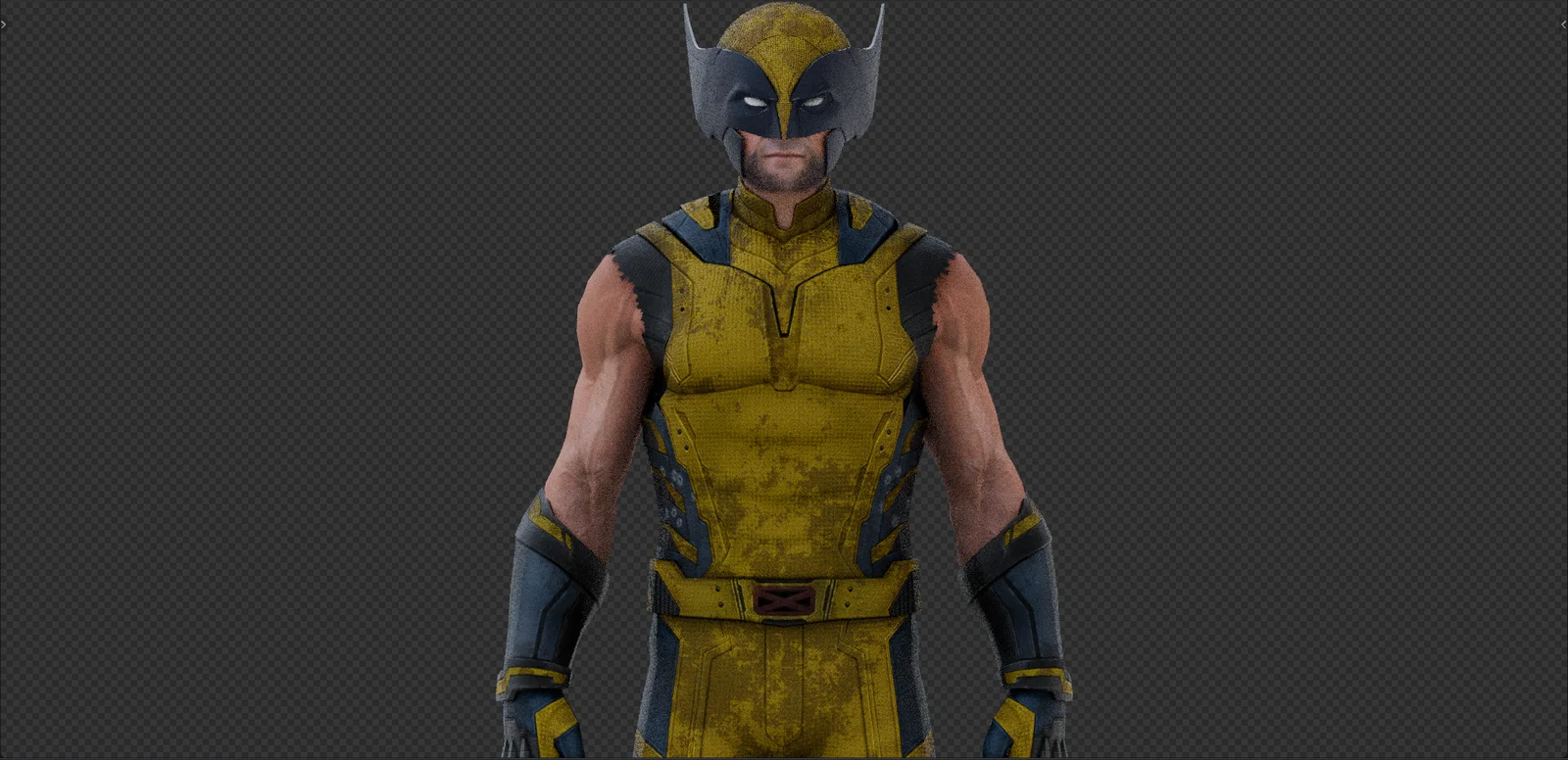 Wolverine Character Model screenshot 5