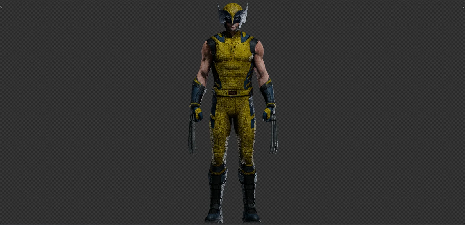 Wolverine Character Model screenshot 6