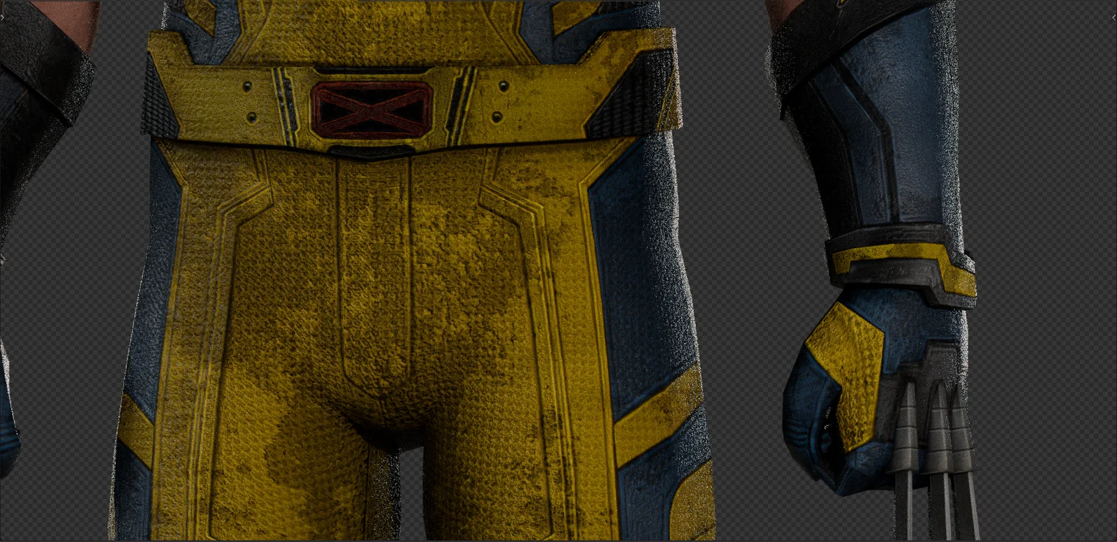 Wolverine Character Model screenshot 8