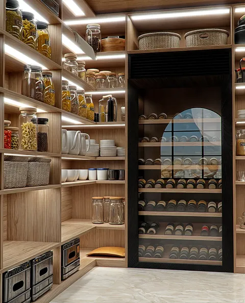 Wood Kitchen - Blender scenes