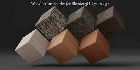 Wood Texture Shader - Blender shaders
