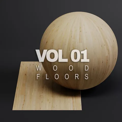 Woodfloors Vol 01 - Blender textures & materials