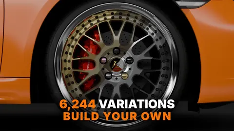 Work VS-XX Wheel - Blender 3d models