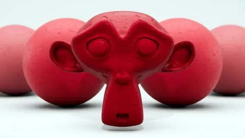 Worn Rubber Procedural Material - Blender shaders