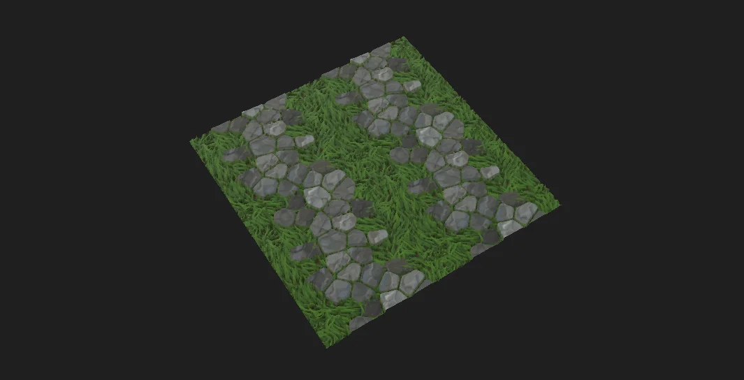 Stylized Worn Stone Path screenshot 2