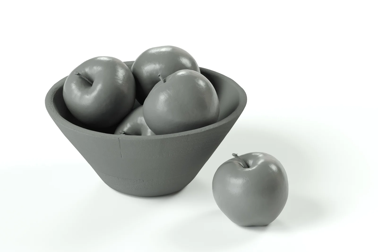 Xenos Wooden Bowl With Apples screenshot 2