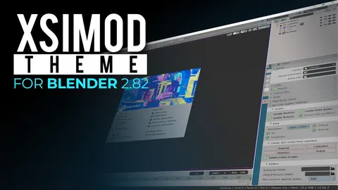 XSIMOD Theme - Blender addons