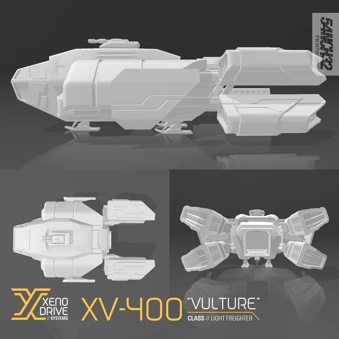 XV-400 Light Freighter Kit screenshot 2
