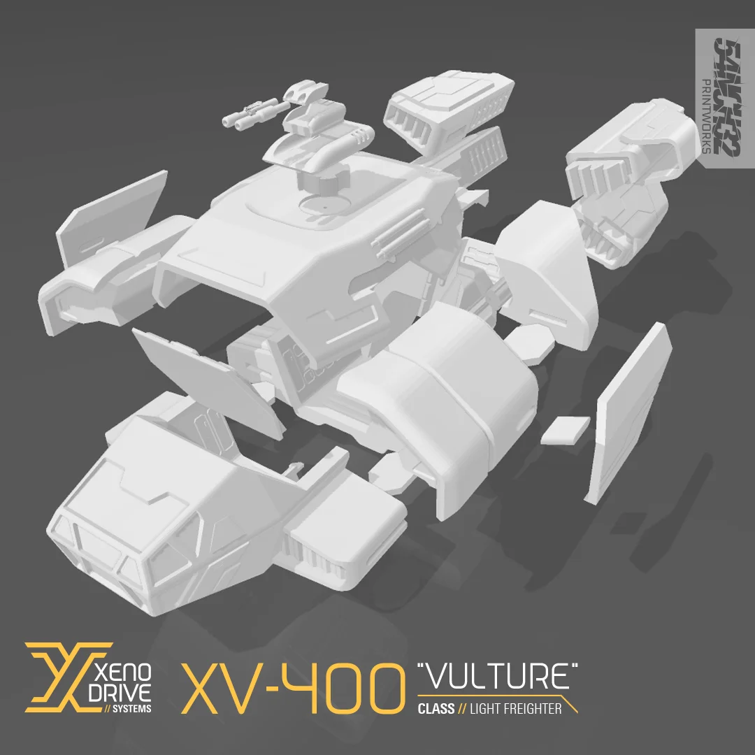 XV-400 Light Freighter Kit screenshot 3