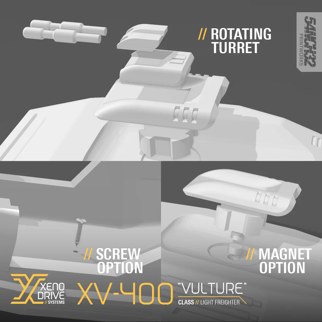 XV-400 Light Freighter Kit screenshot 4