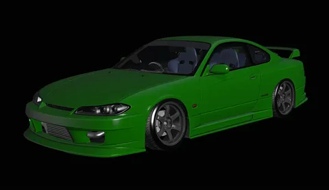 Rodextyle S15 Silvia Kit - Blender 3d models