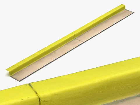 Yellow Curb Scan - Blender 3d models