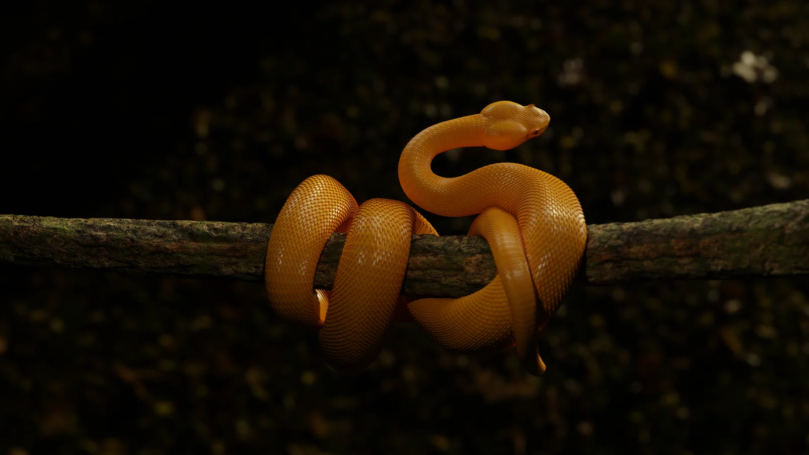 Yellow Viper Snake screenshot 2