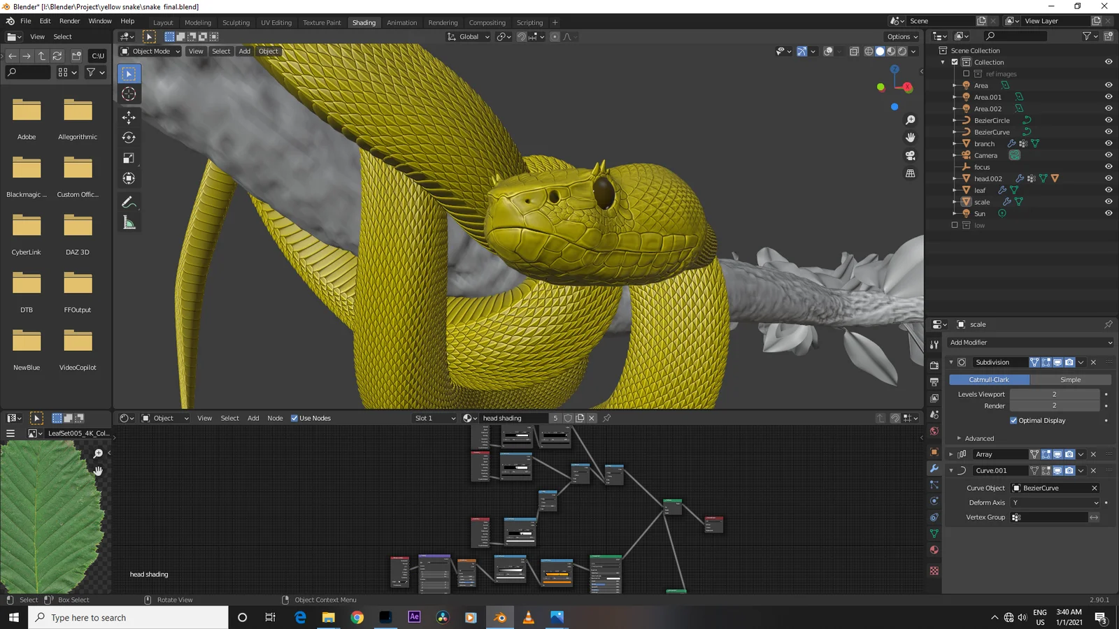 Yellow Viper Snake screenshot 6