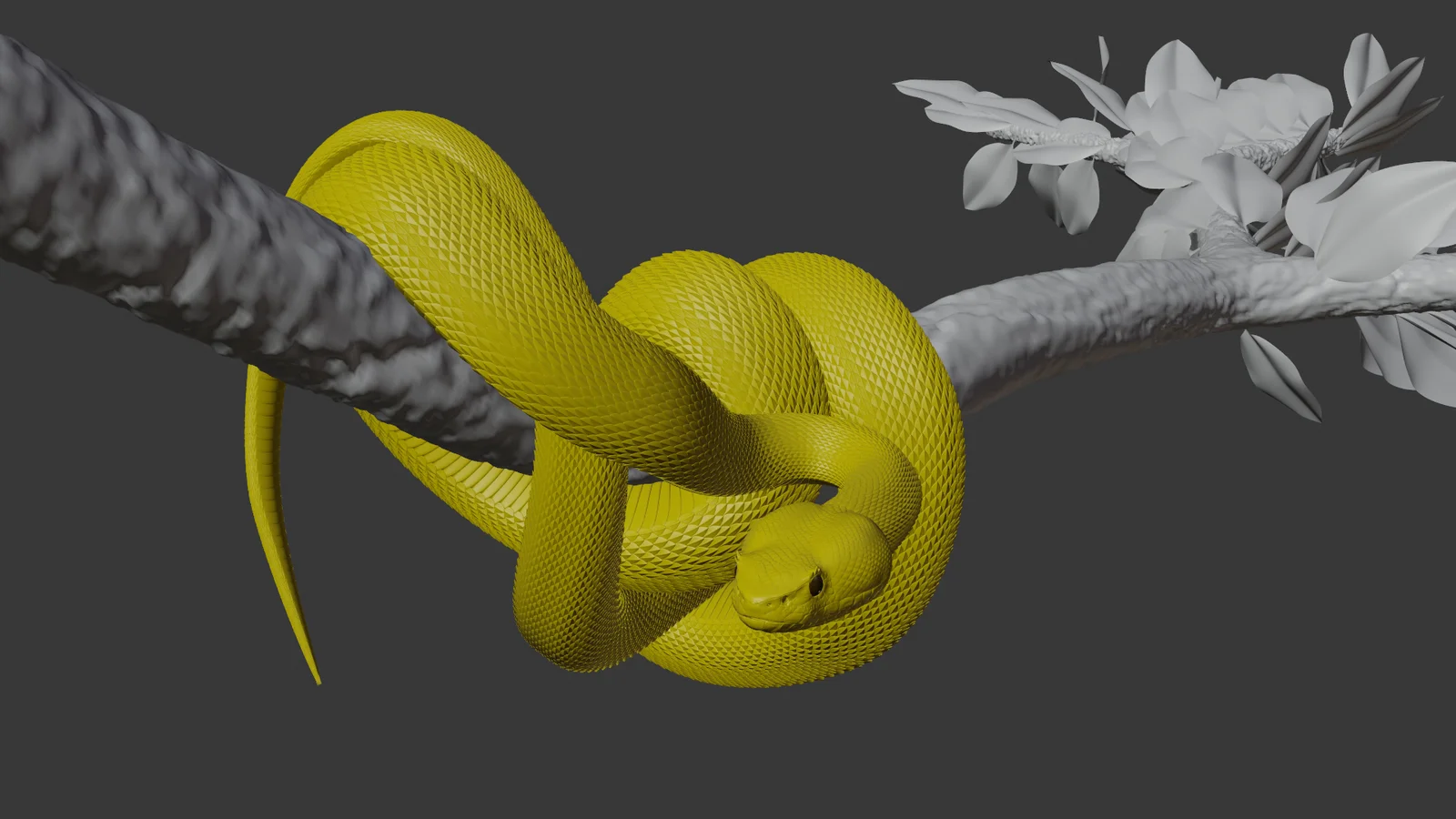 Yellow Viper Snake screenshot 8